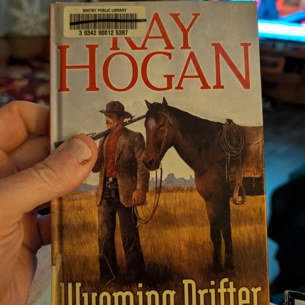 Wyoming Drifter Hardcover Book